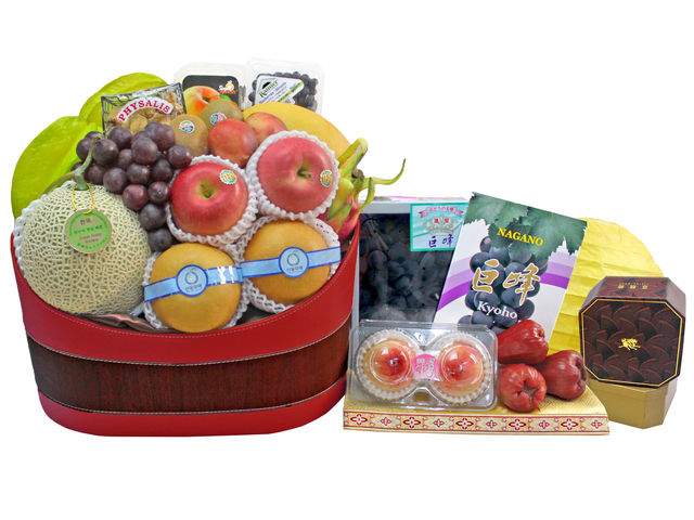 Mid-Autumn Gift Hamper - Mid Autumn Fruit Basket M50 - L3124744B Photo